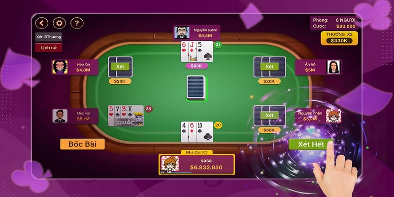 Blackjack có cách tính kết quả riêng