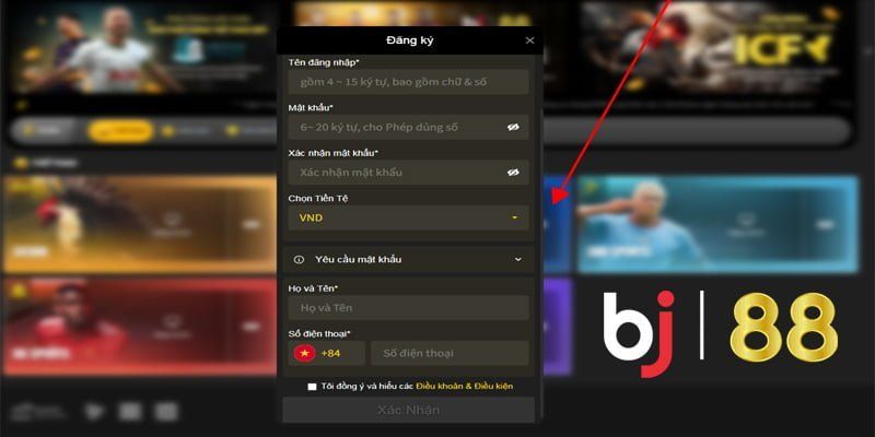 Các bước để khách hàng đăng ký BJ88 nhanh gọn nhất 2024