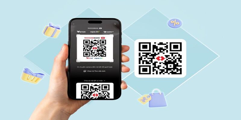 Quét mã QR là phương thức gửi nhanh gọn và an toàn